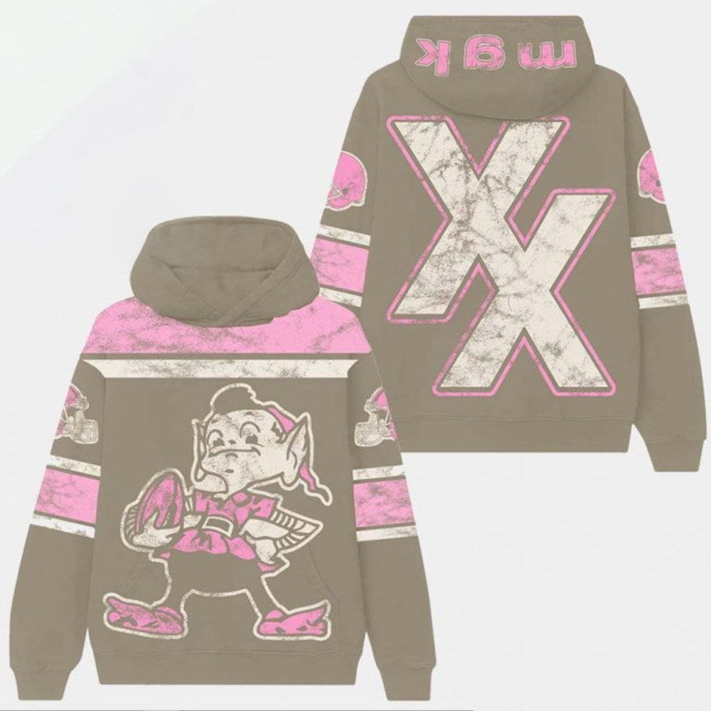 MGK x Cleveland Football 2025 Hoodie MGK Merch Gifts Ideas For Sisters - Gypsysystersgift