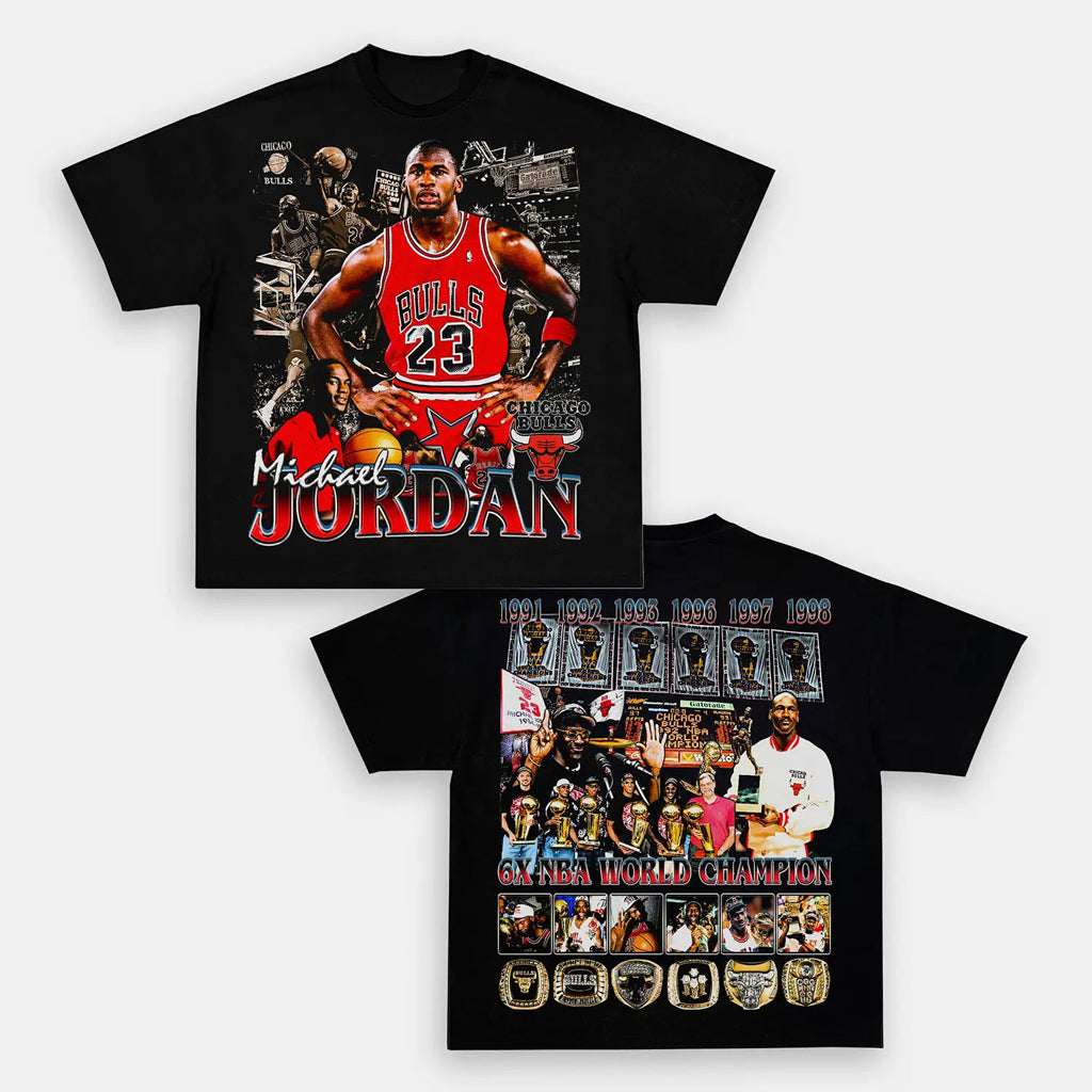 Michael Jordan 2 Graphic T-Shirt Birthday Gift Ideas For Him - Gypsysystersgift
