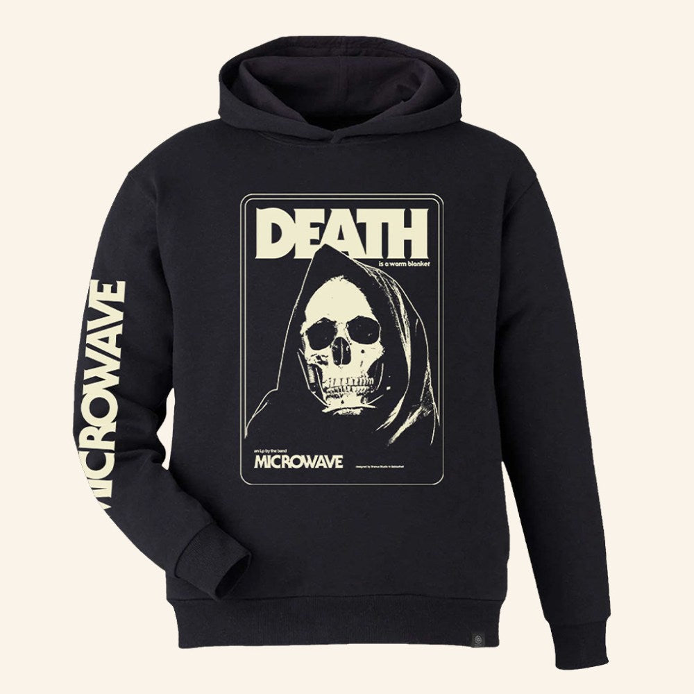 Microwave Merch Death Skull Hoodie Presents For Rock Music Lovers - Gypsysystersgift