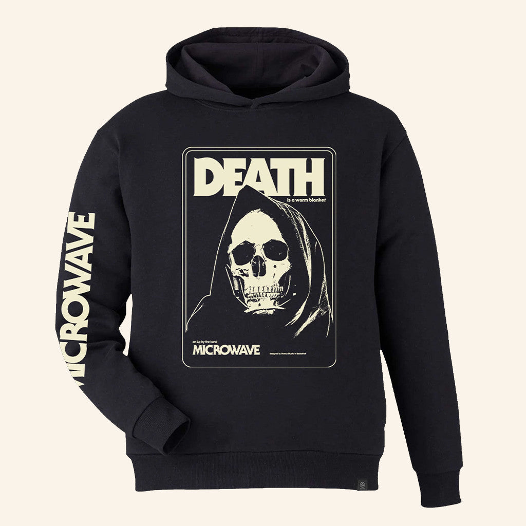 Microwave Merch Death Skull Hoodie Presents For Rock Music Lovers - Gypsysystersgift