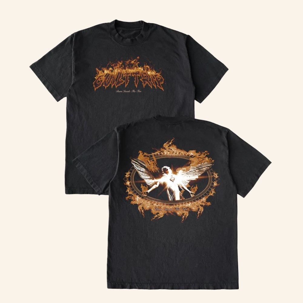 Mlvltd Merch Guilt Trip Burn T-Shirt Malevolence Merch Music Gift Ideas For Guys - GypsysystersGift
