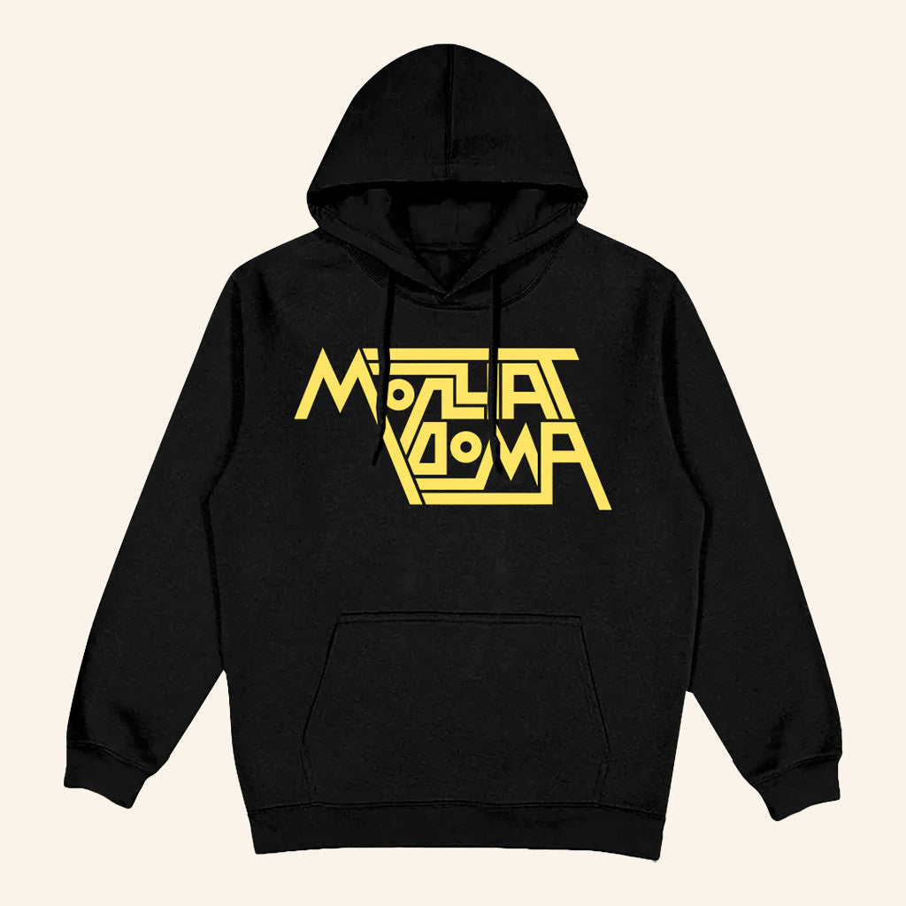 Molchat Doma Merch Classic Logo Black Hoodie Gifts For Band Lovers - Gypsysystersgift