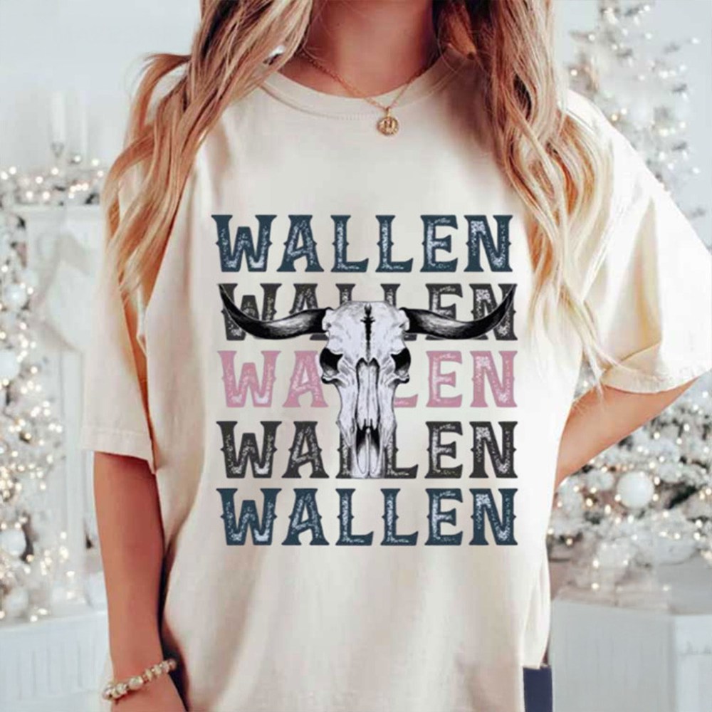 Morgan Wallen Floral Country Music T-Shirt Morgan Wallen Merch Best Gifts For Music Lovers - Gypsysystersgift