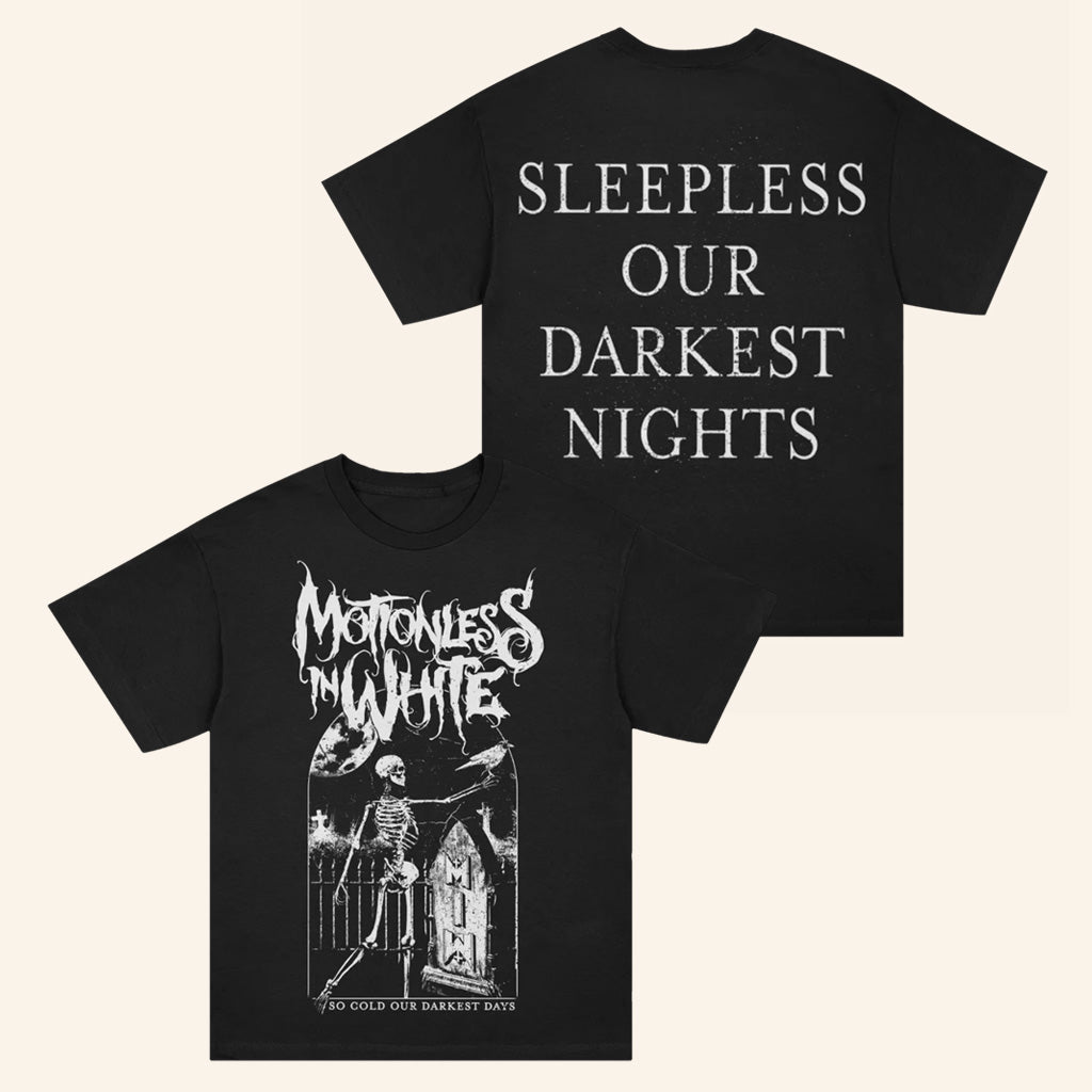 Motionless In White Merch Fatal T-Shirt Sleepless Our Darkest Nights Shirt Gifts For Him - Gypsysystersgift