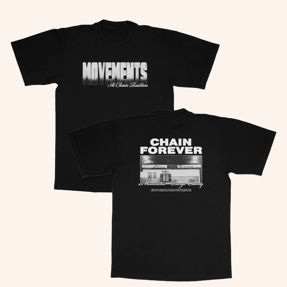 Movement Merch Chain Forever Black T-Shirt Unique Gifts For Brothers - GypsysystersGift