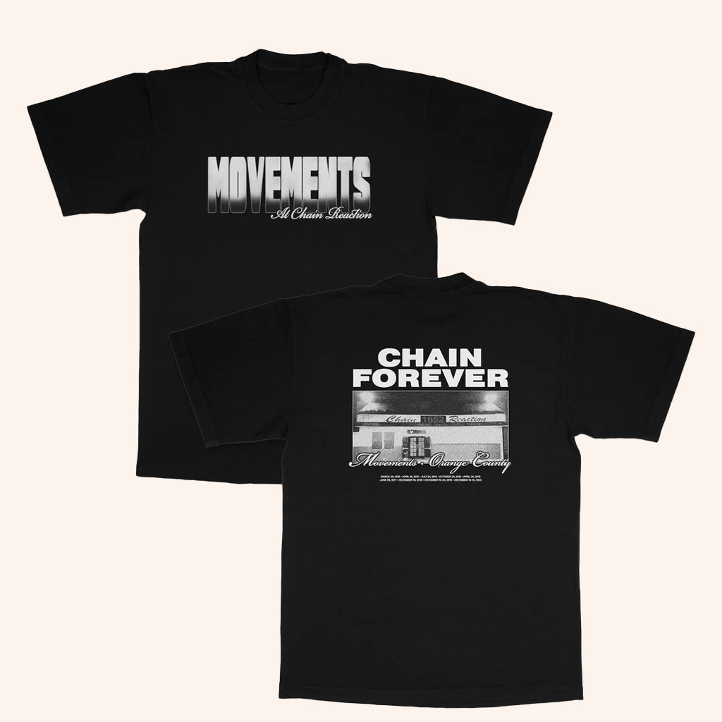 Movement Merch Chain Forever Black T-Shirt Unique Gifts For Brothers - GypsysystersGift