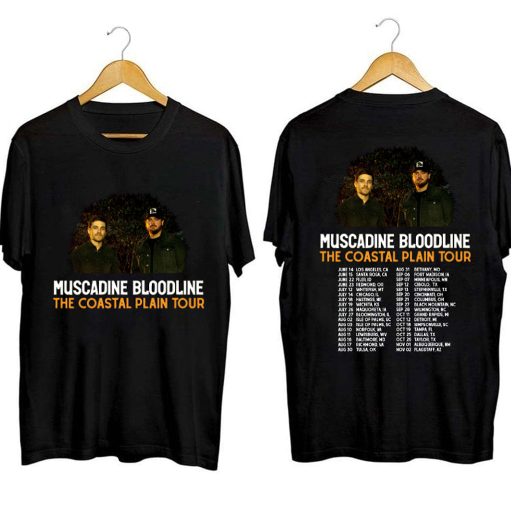 Muscadine Bloodline Coastal Plain Tour Shirt Muscadine Bloodline Merch Gifts For Fans - Gypsysystersgift