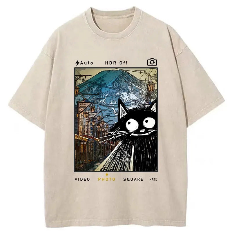 My Travel Diary-Tokyo Streets Washed T-Shirt Casual Vintage Everyday Look Gifts For Him - Gypsysystersgift