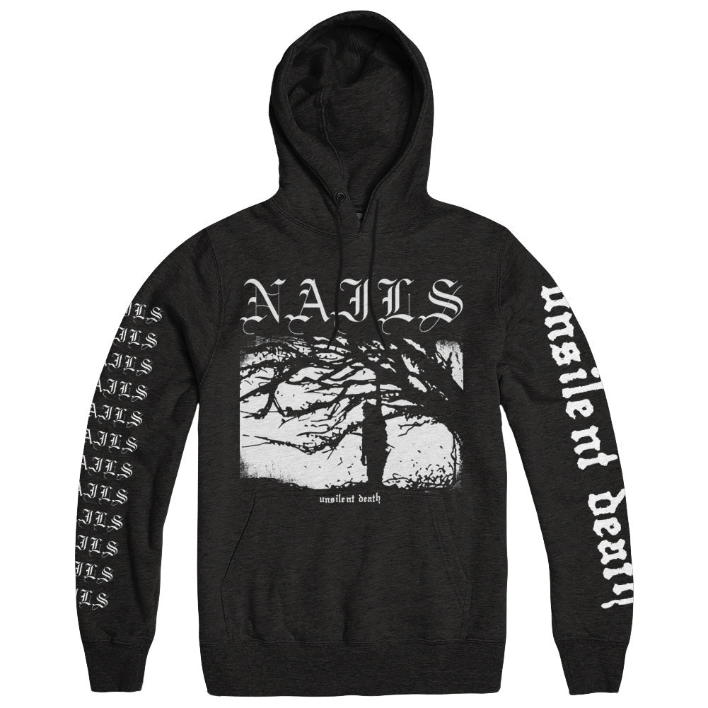 Nails Merch Unsilent Death Hoodie Nails Hoodie Father'S Day Gifts For Metal Music Lovers - Gypsysystersgift