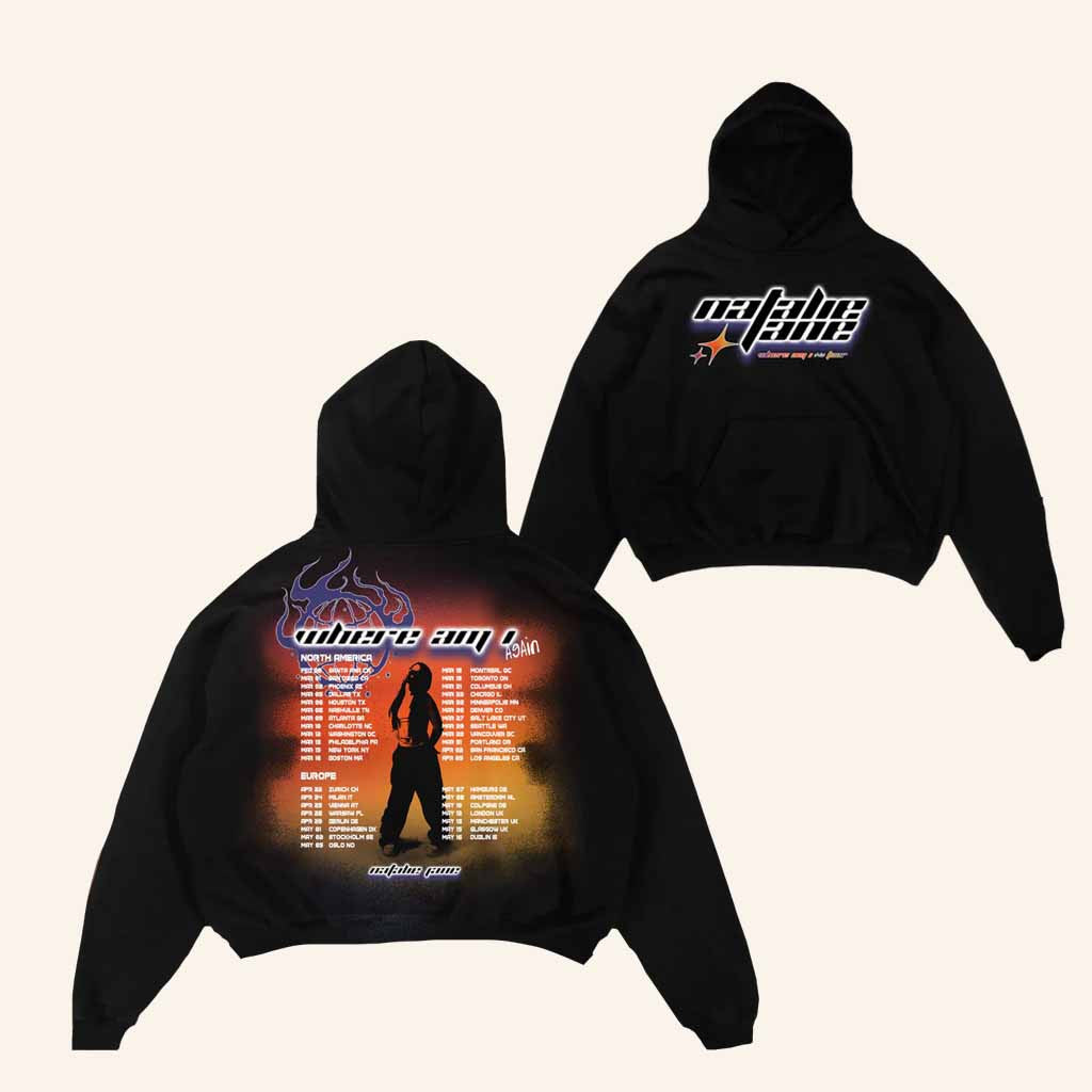 Natalie Jane Merch Where Am I Tour Hoodie Best Gifts For Music Lovers - Gypsysystersgift