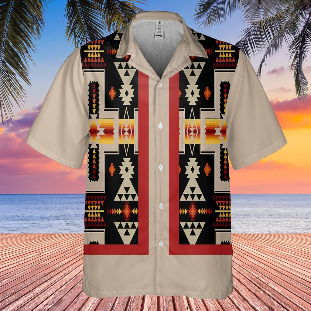Native American Hawaiian Shirt Men's Native American Style Clothing Gifts For Him - Famerry