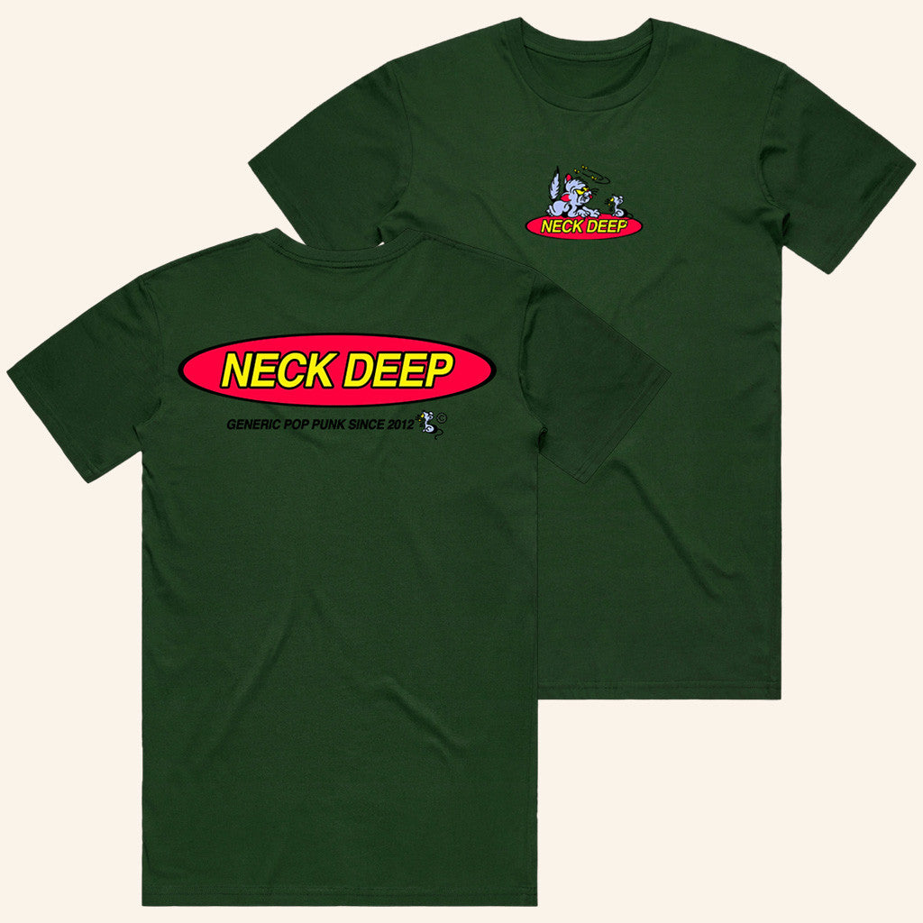 Neck Deep Merch Cat And Mouse T-Shirt Music Lover Gifts For Him - GypsysystersGift