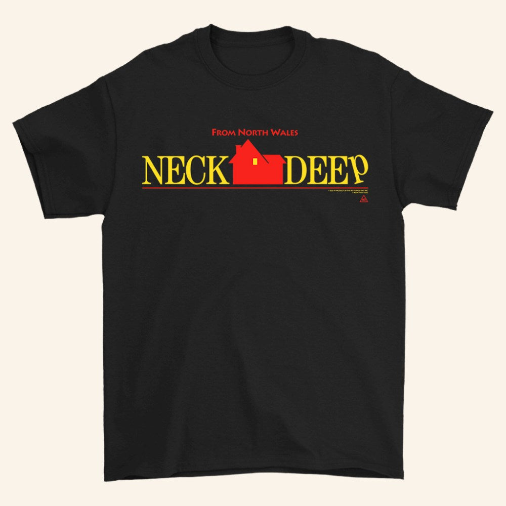 Neck Deep Merch Home Alone Black T-Shirt Music Lover Gifts For Him - GypsysystersGift