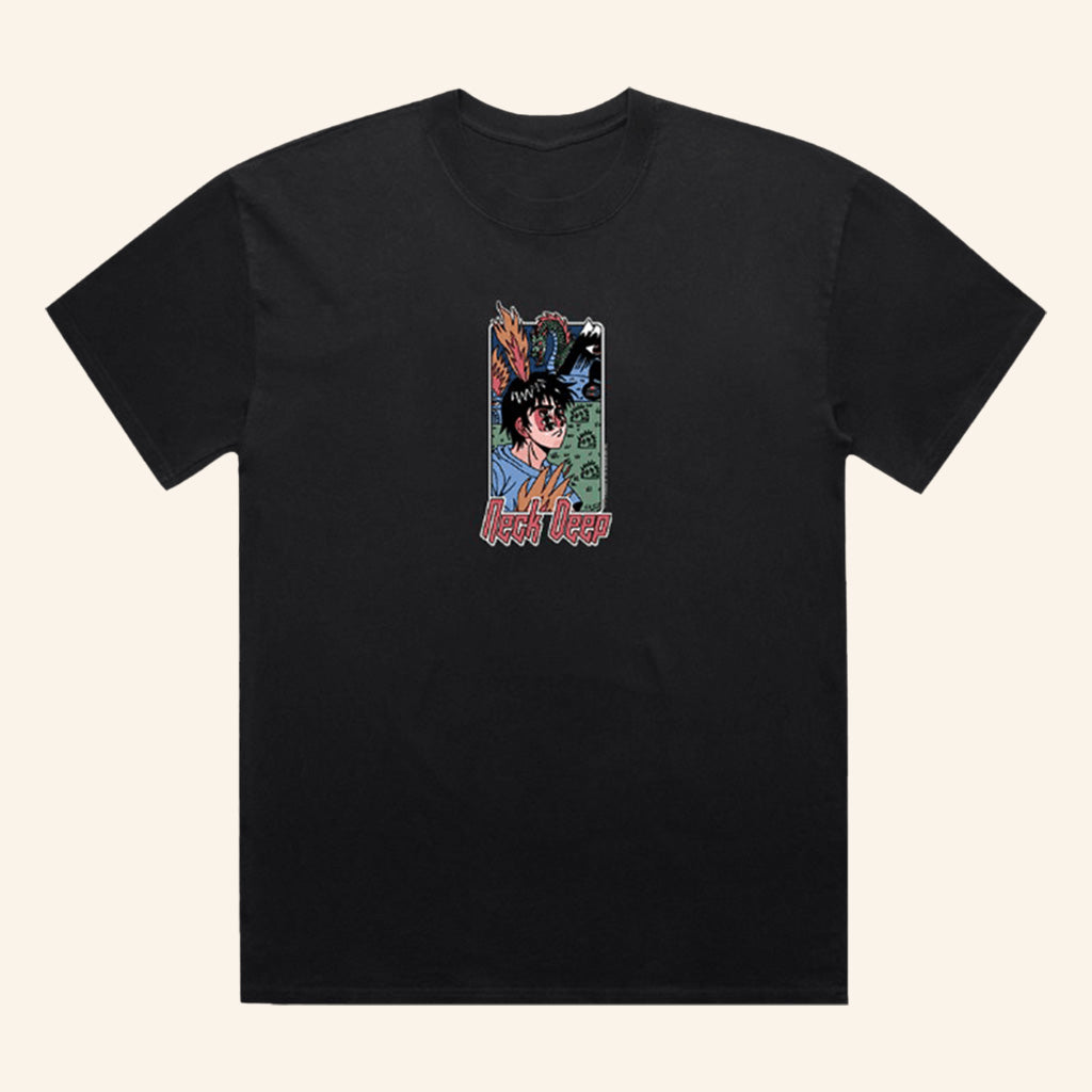 Neck Deep Merch LNOTGY Manga T-Shirt Unique Gifts For Boyfriend - GypsysystersGift