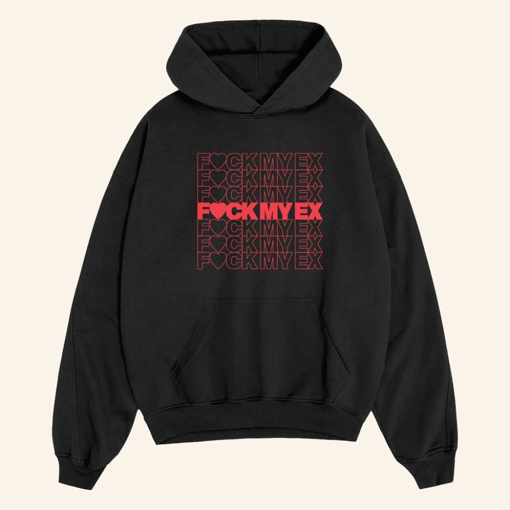 Nick Nayersina Merch F My Ex Black Hoodie Christmas Gift Ideas For Him - Gypsysystersgift