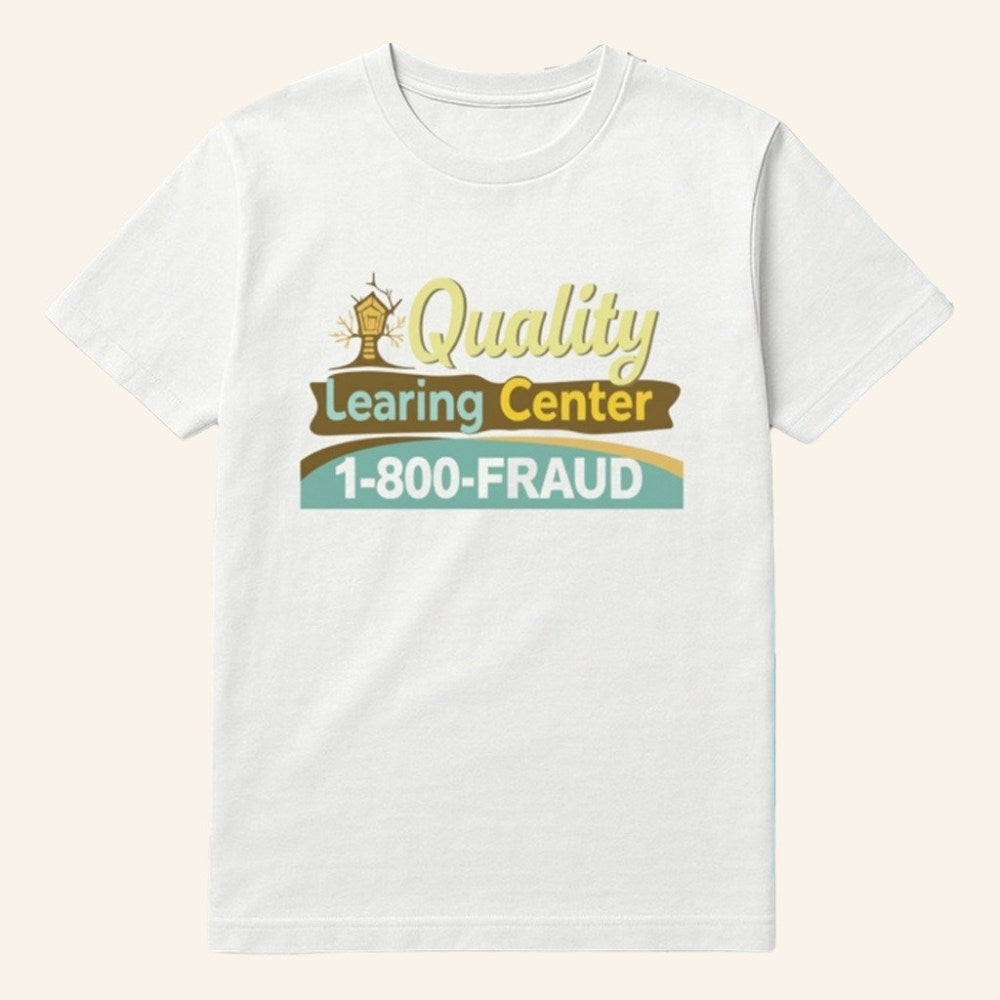 Nick Shirley Merch Quality Learing Center T-Shirt Nick Shirley Minnesota Fraud Shirt Him Gifts - GypsysystersGift