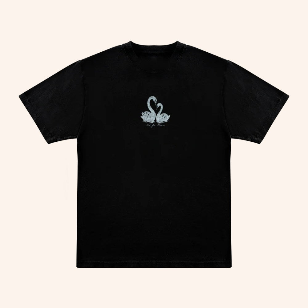 Not For Radio Merch Swan Lovers T-Shirt Valentines Day Presents - GypsysystersGift