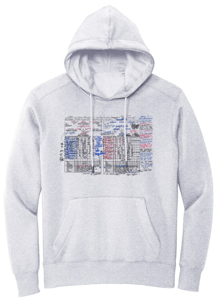 OBVIOUS SHIRTS Merch Pat Hughes Game 7 Scorecard Hoodie Present For Him - Gypsysystersgift