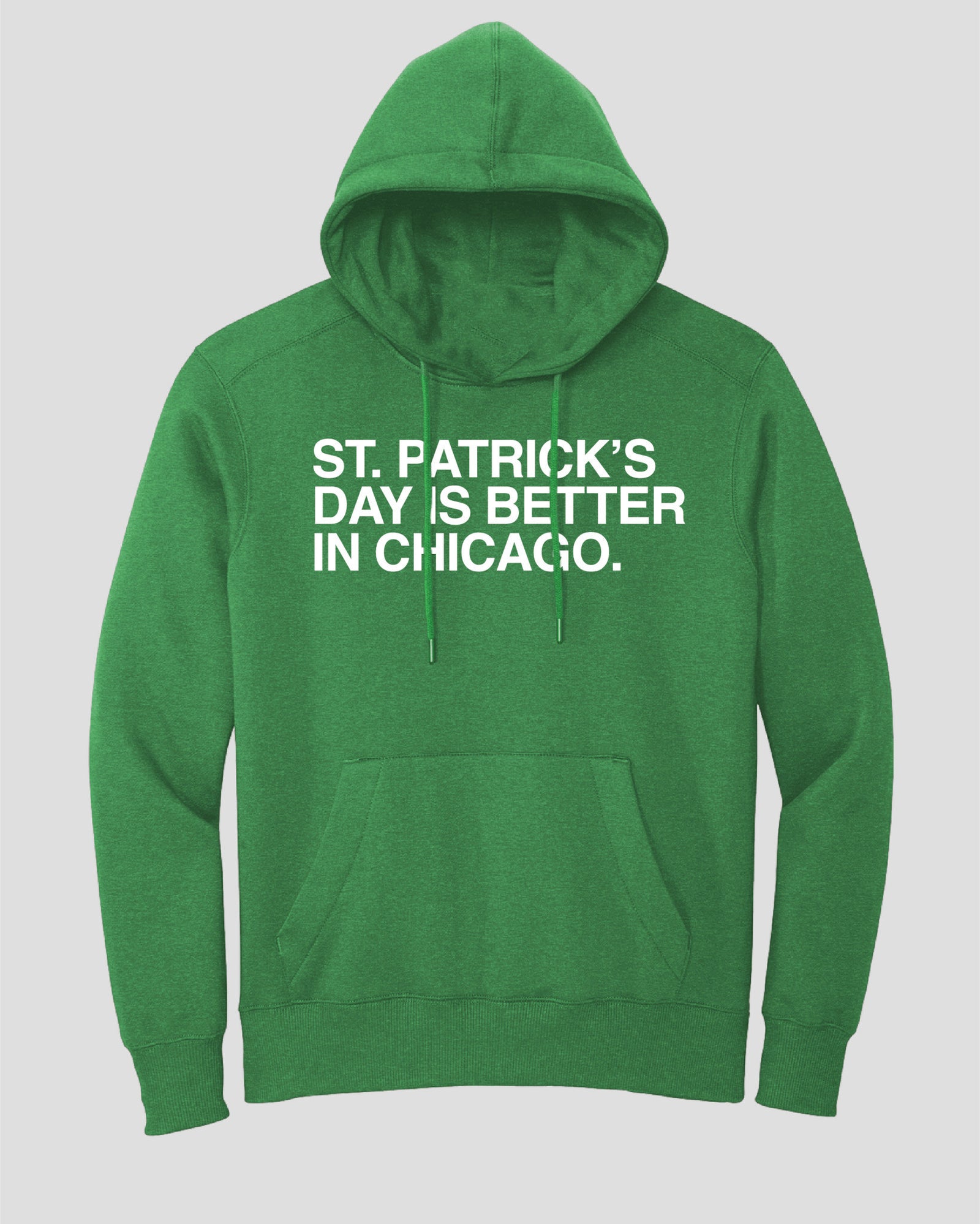 OBVIOUS SHIRTS Merch St Patrick's Day Is Better In Chicago Hoodie Gift Ideas For Son - Gypsysystersgift
