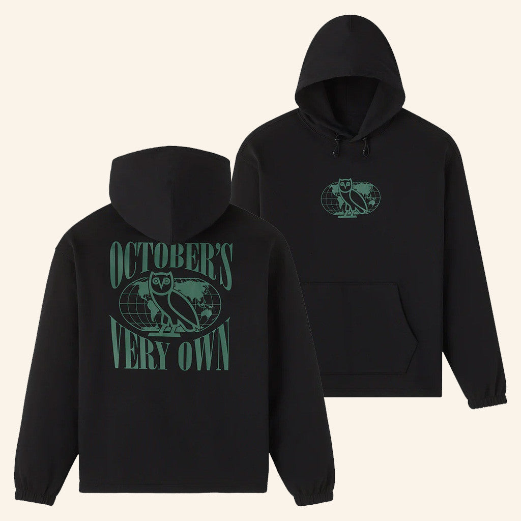 October's Very Own Merch OVO International Terry Hoodie Xmas Gifts For Him - Gypsysystersgift