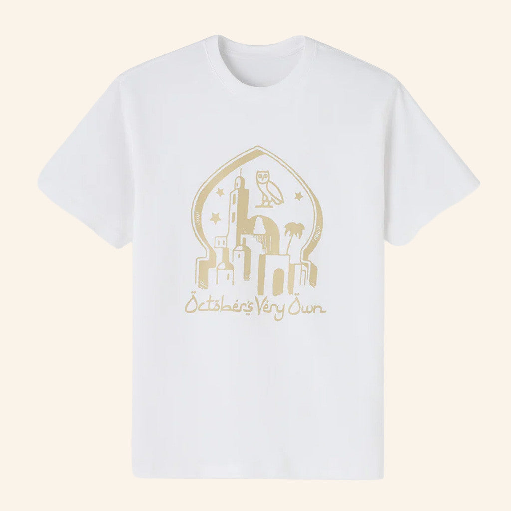 October's Very Own Merch White Starlight T-Shirt OVO Shirt Presents For Him - Gypsysystersgift