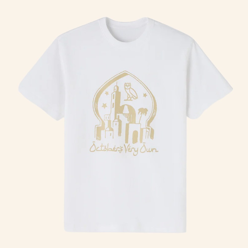 October's Very Own Merch White Starlight T-Shirt OVO Shirt Presents For Him - Gypsysystersgift