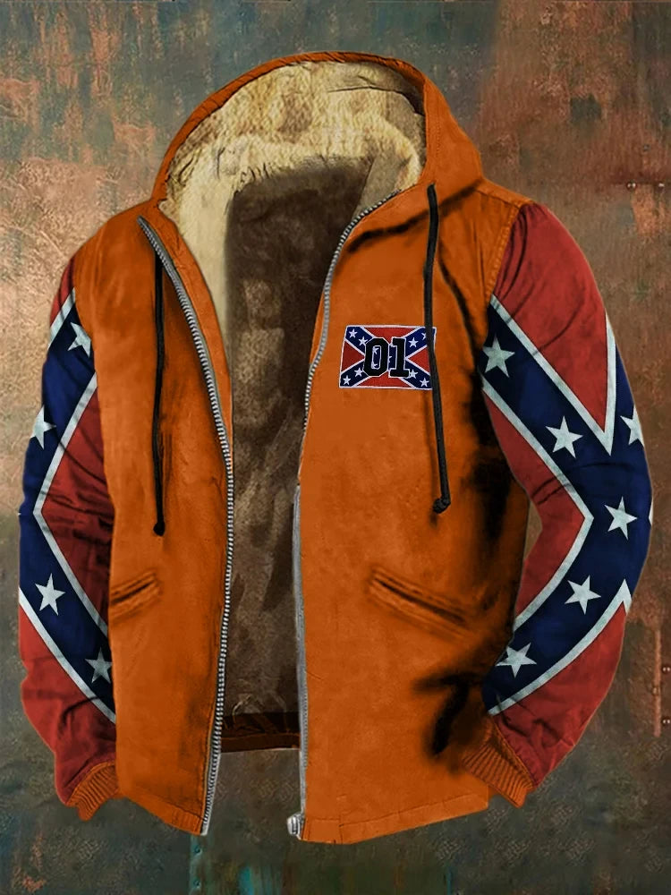 Old Dixie Zip Hoodie Proud Southern Clothing Lynyrd Skynyrd Merch Gifts For Him - Gypsysystersgift