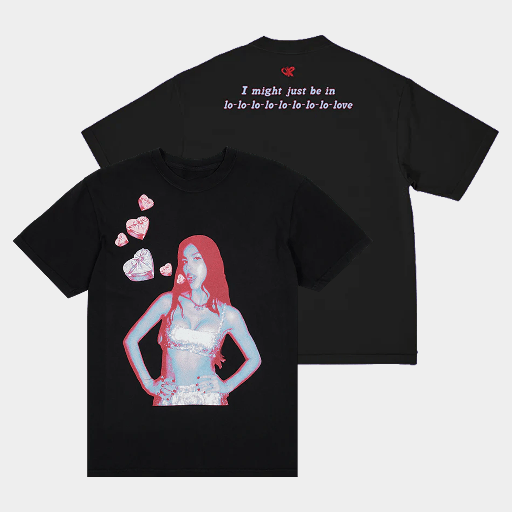 Olivia Rodrigo Merch I Might Just Be In Lo Love T-Shirt Best Valentines Gifts For Her - GypsysystersGift