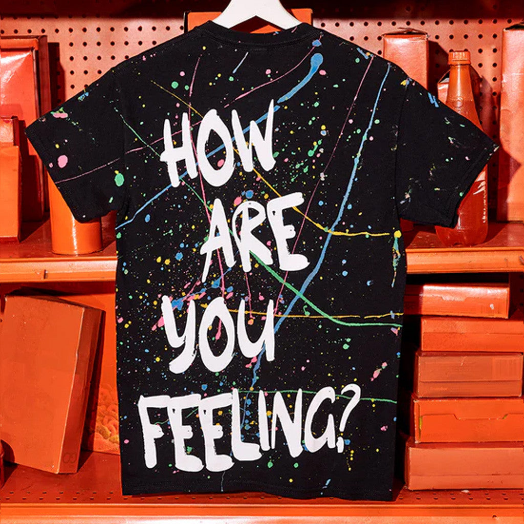 Omori Merch Emotions Splatter T-Shirt Christmas Gifts For Him - Gypsysystersgift
