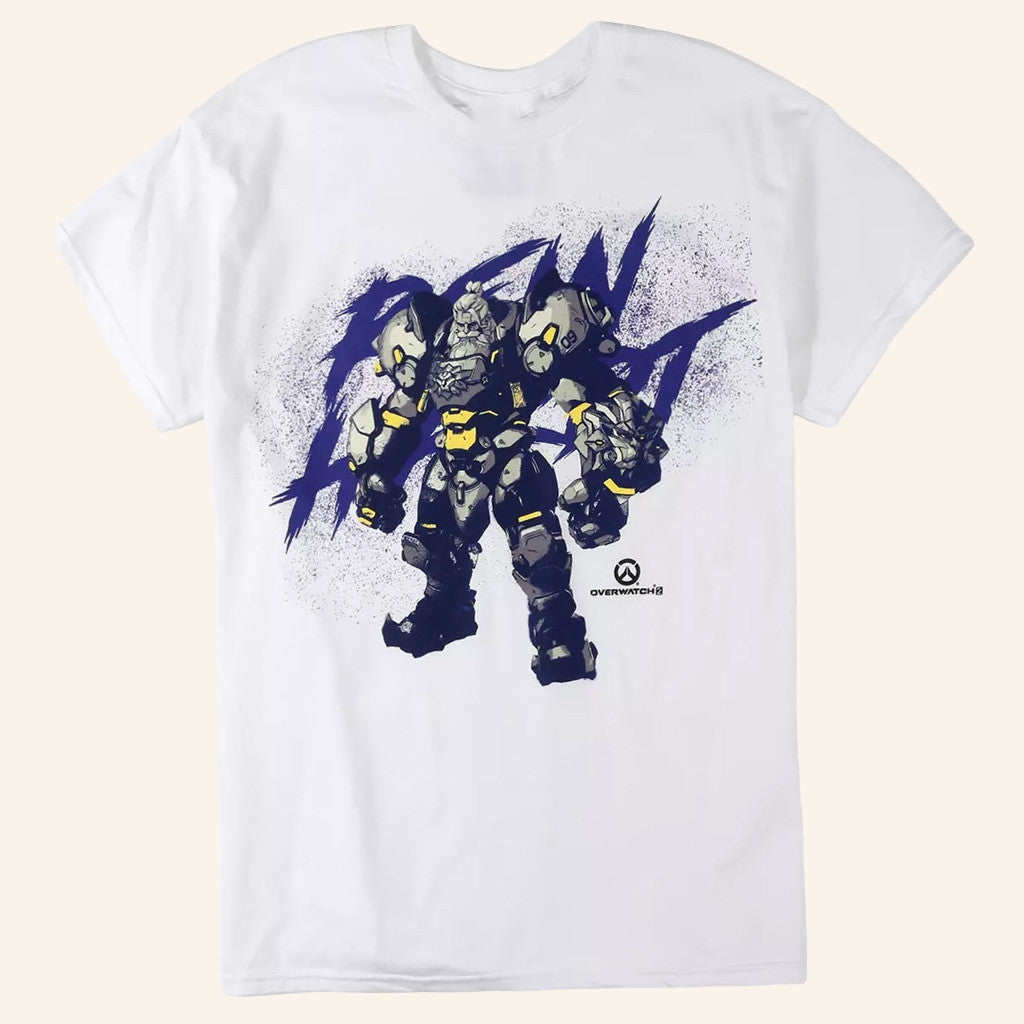 Overwatch Merch Overwatch 2 Reinhardt T-Shirt Gift Idea For Video Game Lover - GypsysystersGift