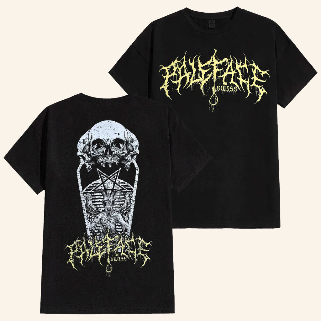 Paleface Swiss Merch Satanic Worship T-Shirt Music Lover Gift Ideas For Him - GypsysystersGift