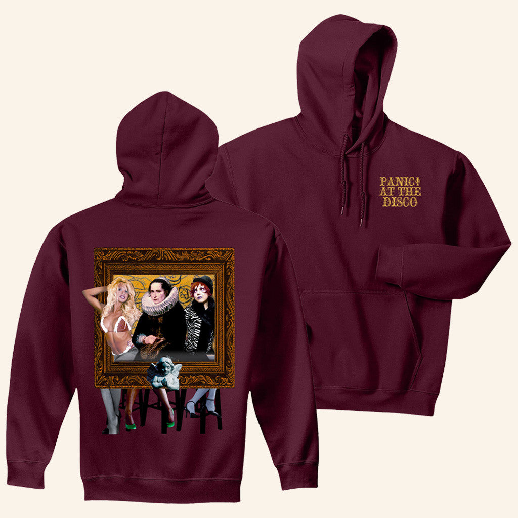 Panic At The Disco Merch Frame Cover Hoodie Music Lover Gift Ideas For Him - Gypsysystersgift