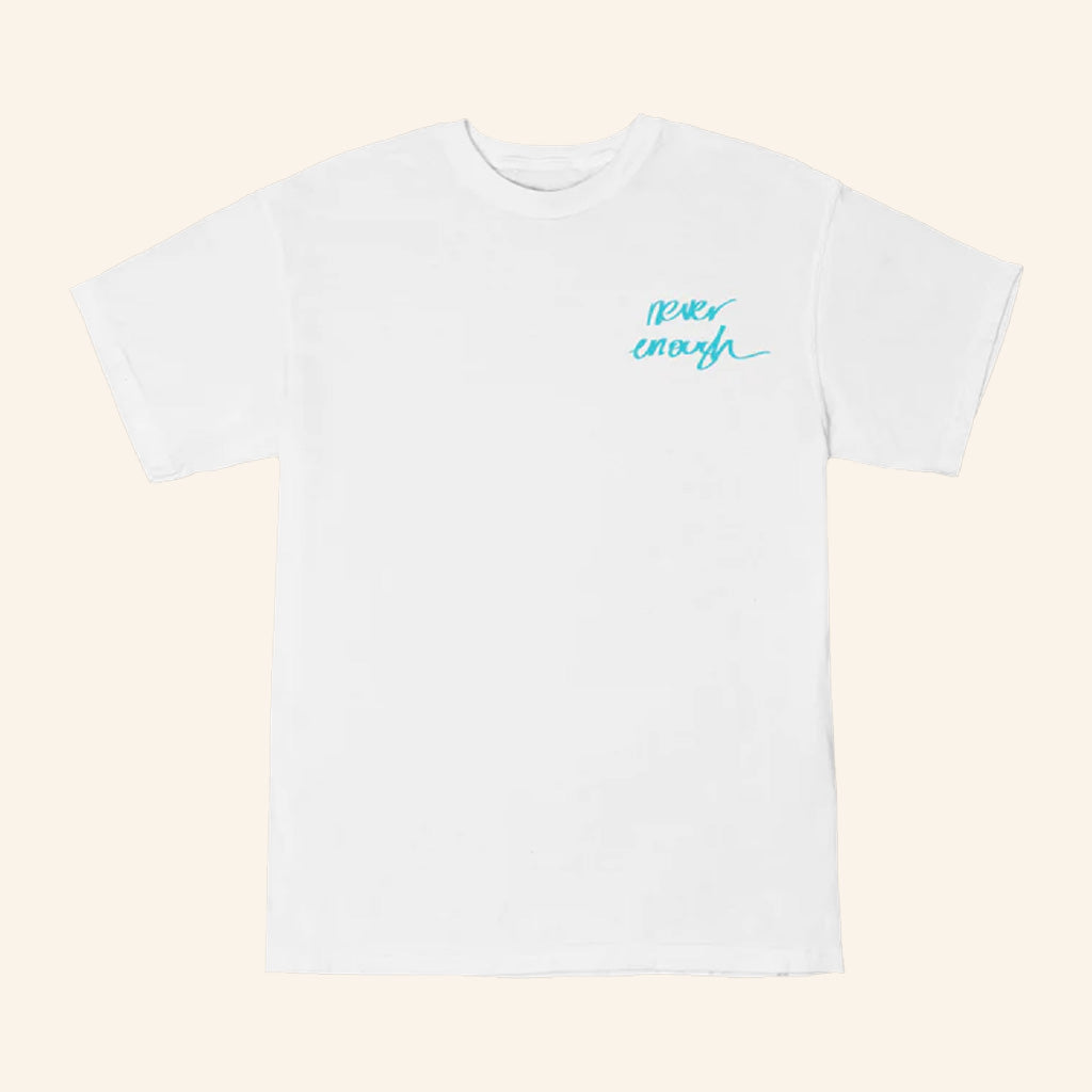 Parker McCollum Merch Never Enough White T-Shirt Best Gifts For Boyfriend - GypsysystersGift