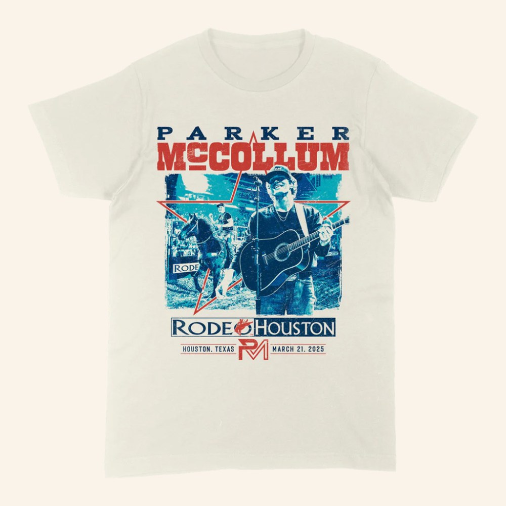 Parker McCollum Merch Rodeo Houston T-Shirt Music Related Gifts For Guys - GypsysystersGift