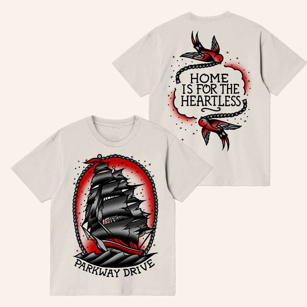 Parkway Drive Merch Home Is For The Heartless T-Shirt Christmas Presents For Him - Gypsysystersgift