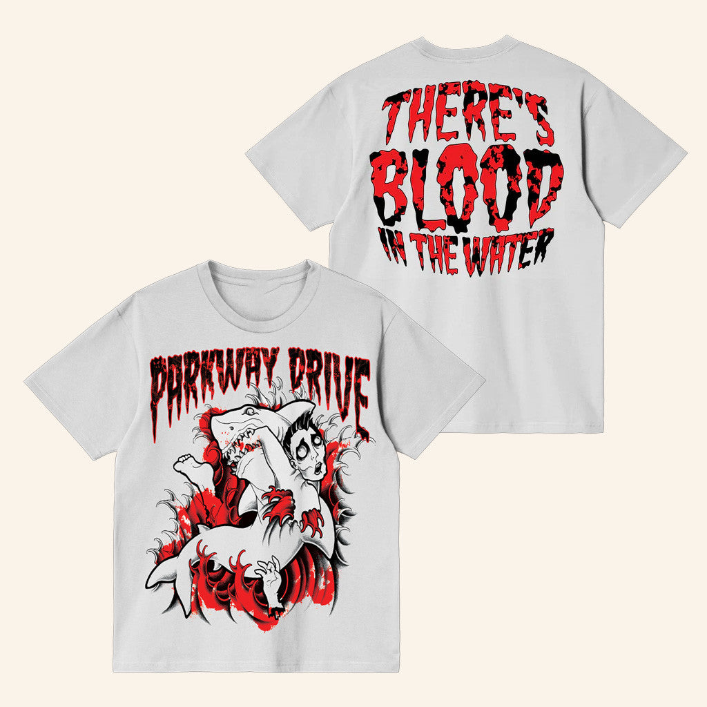 Parkway Drive Merch There's Blood In The Water T-Shirt Christmas Presents For Him - Gypsysystersgift