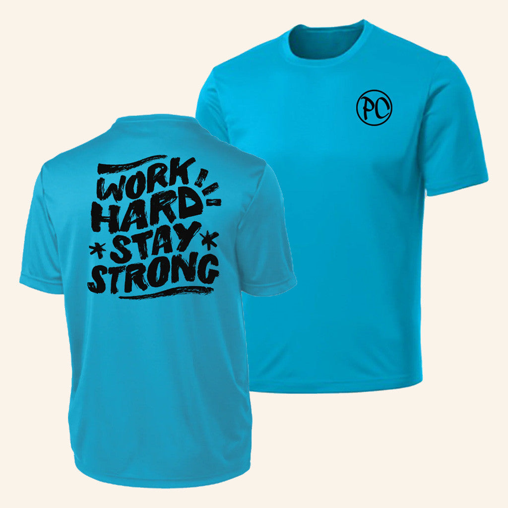 Paul Cuffaro Merch Work Hard Stay Strong T-Shirt PC Shirt Best Gifts For Him - Gypsysystersgift