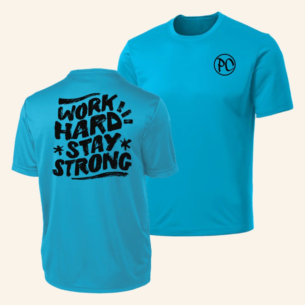 Paul Cuffaro Merch Work Hard Stay Strong T-Shirt PC Shirt Best Gifts For Him - Gypsysystersgift