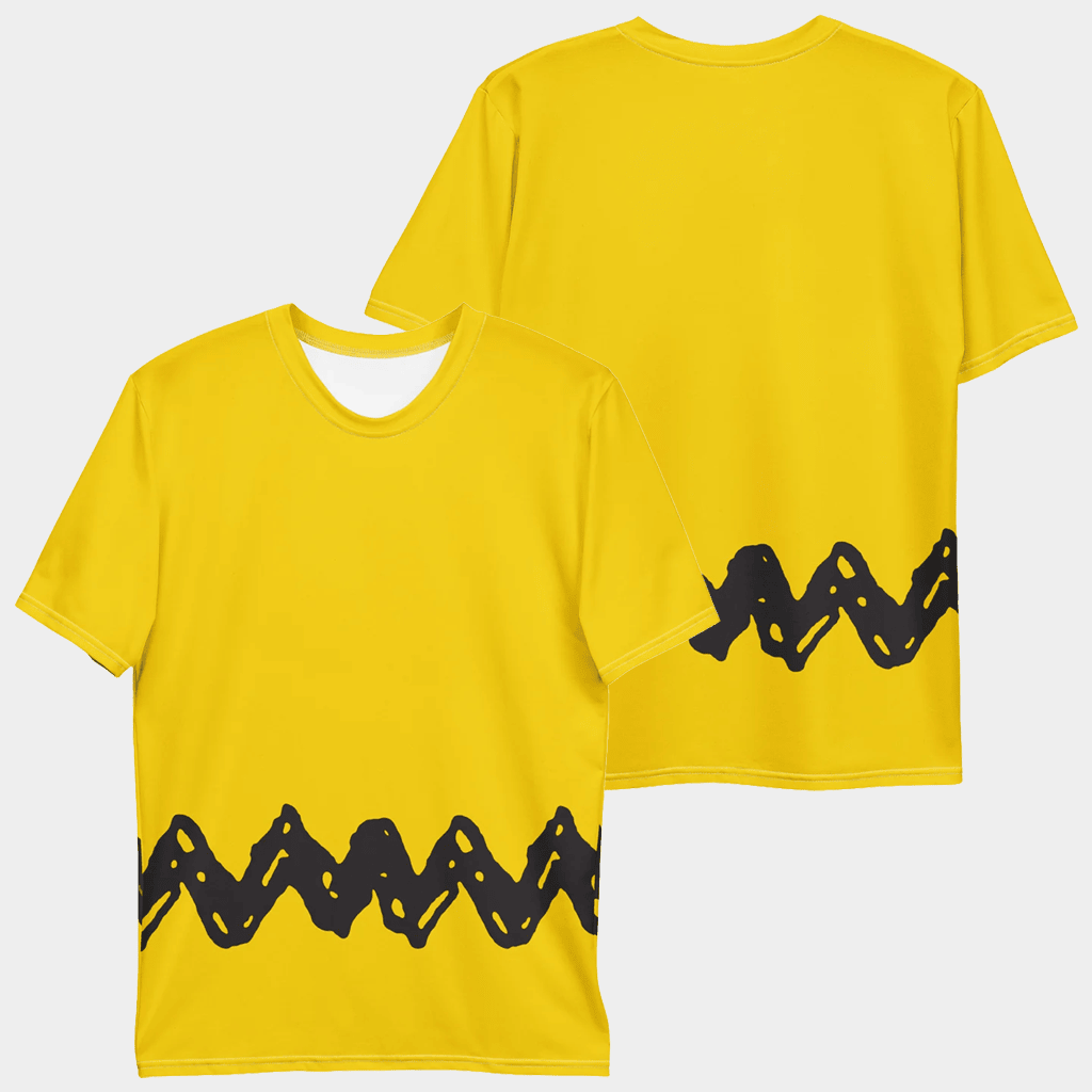 Peanuts Merch Charlie Brown Costume T-Shirt Presents For Boyfriend - GypsysystersGift
