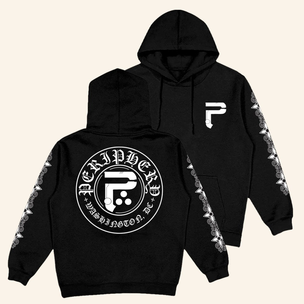 Periphery Merch Blackletter Hoodie Music Lover Gift Ideas For Him - Gypsysystersgift