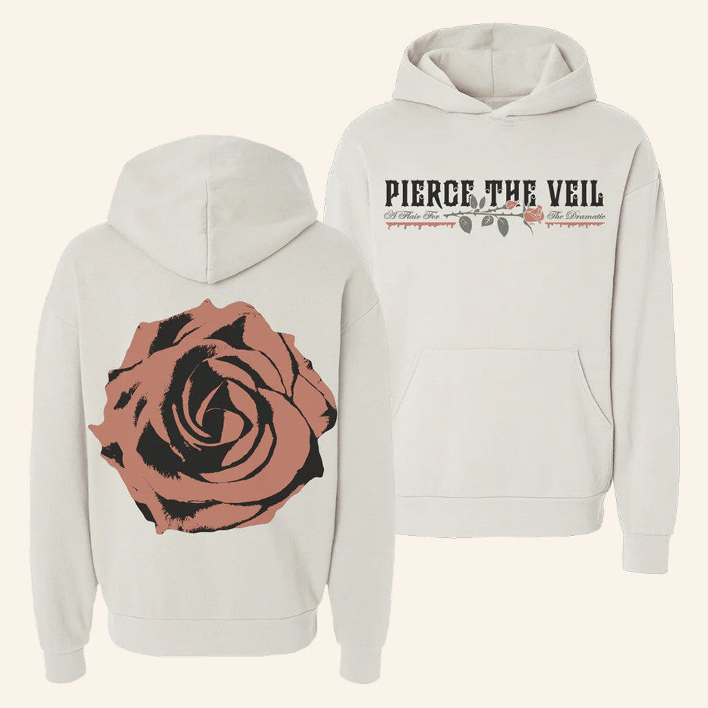 Pierce The Veil Merch A Flair for the Dramatic Rose Hoodie Gifts For Him - Gypsysystersgift