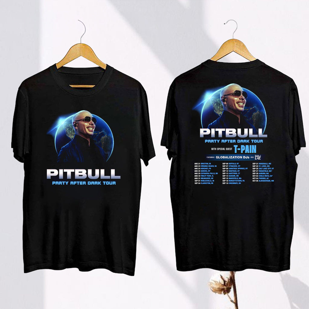 Pitbull Party After Dark Tour Shirt Pitbull Merch Xmas Presents For Him - Gypsysystersgift