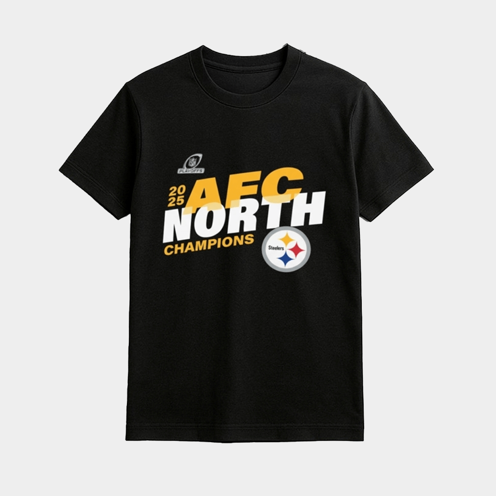 Pittsburgh Football AFC North Champions Shirt Steelers Merch Gifts For Husband - GypsysystersGift