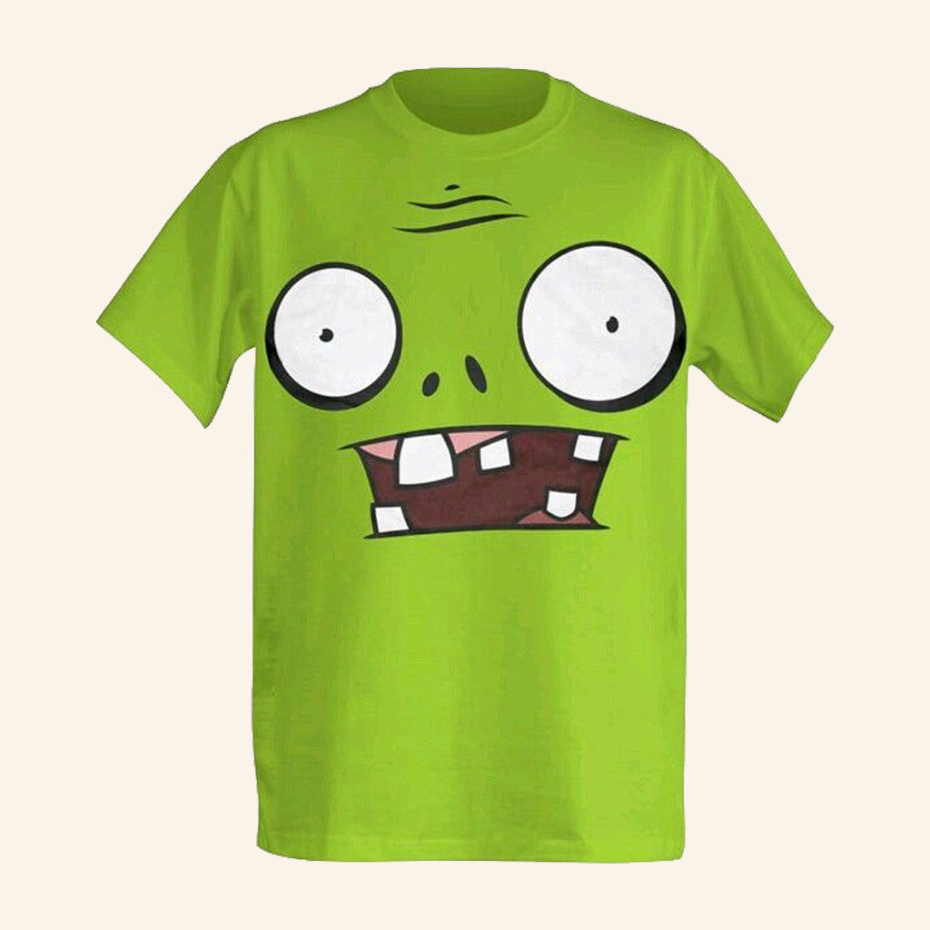 Plants Vs Zombies Merch Estilo Zombie Vaquero Con Playera T-Shirt Funny Gifts For Him - GypsysystersGift