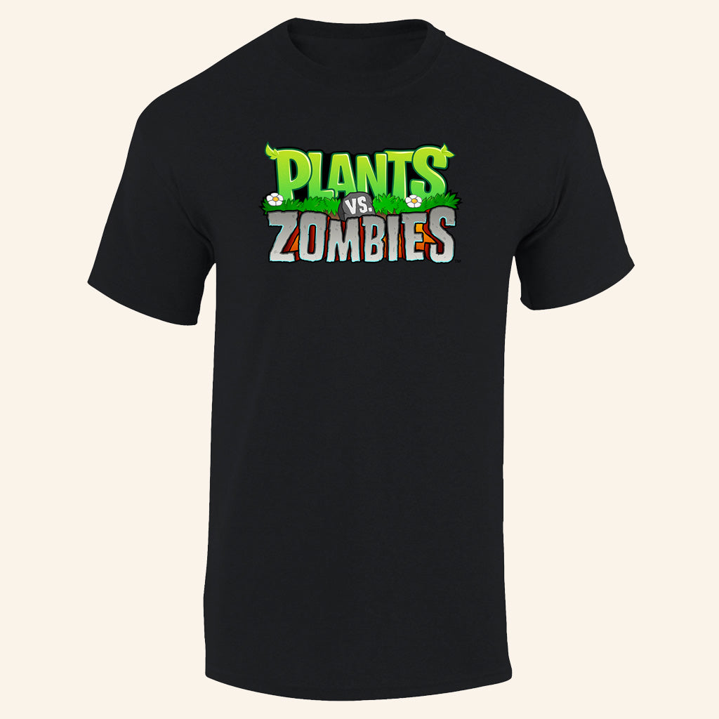 Plants Vs Zombies Merch Plants Vs Zombies Logo T-Shirt Best Gift For Game Lovers - GypsysystersGift