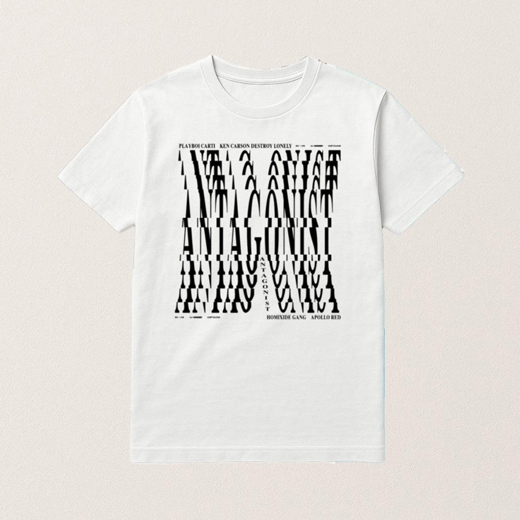 Playboi Carti Antagonist Tour 2 0 Tour T-Shirt Playboi Carti Merch Gifts For Rapper Fans - Gypsysystersgift