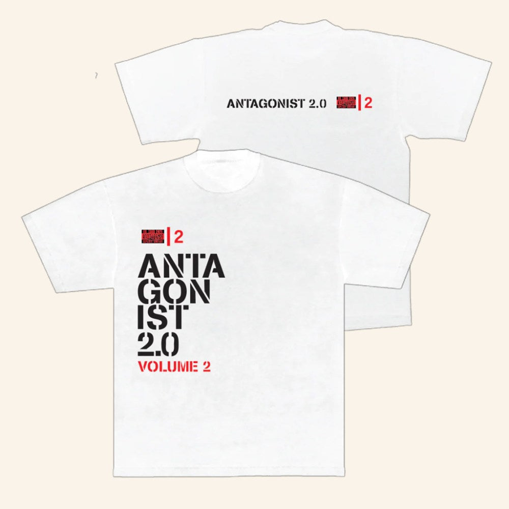 Playboi Carti Merch Antagonist 2 0 Vol 2 White T-Shirt Best Gifts For Rapper Fans - Gypsysystersgift