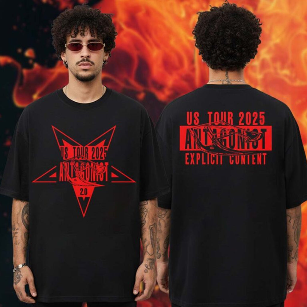 Playboi Carti Merch Antagonist Tour 2 0 Star T-Shirt Music Lover Gift Ideas For Him - Gypsysystersgift