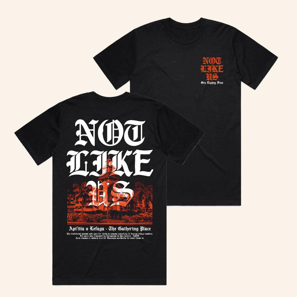 Poetik 685 Merch Not Like Us Black T-Shirt Birthday Gift Ideas For Him - Gypsysystersgift