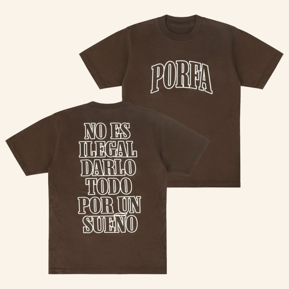 Porfa Merch Porfa No Es Ilegal Darlo Todo T-Shirt Birthday Gift For Husband - Gypsysystersgift